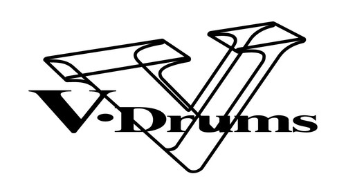 Roland drums klebeschrift - roland, v-drums