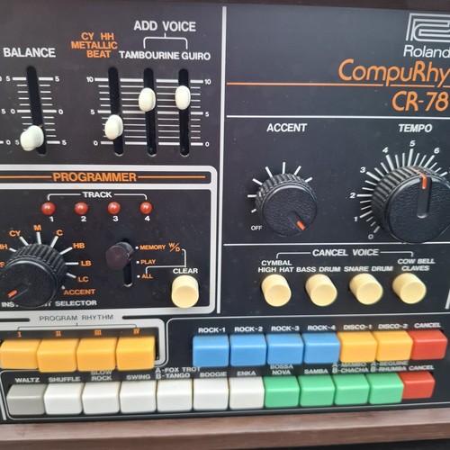 Roland compu rhythm drum - cr-78,