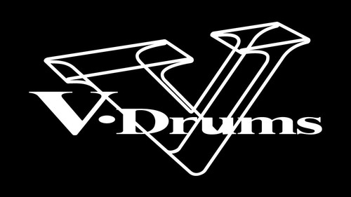 Roland drums klebeschrift - roland, v-drums